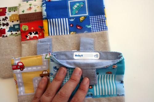 mabel label in pouch
